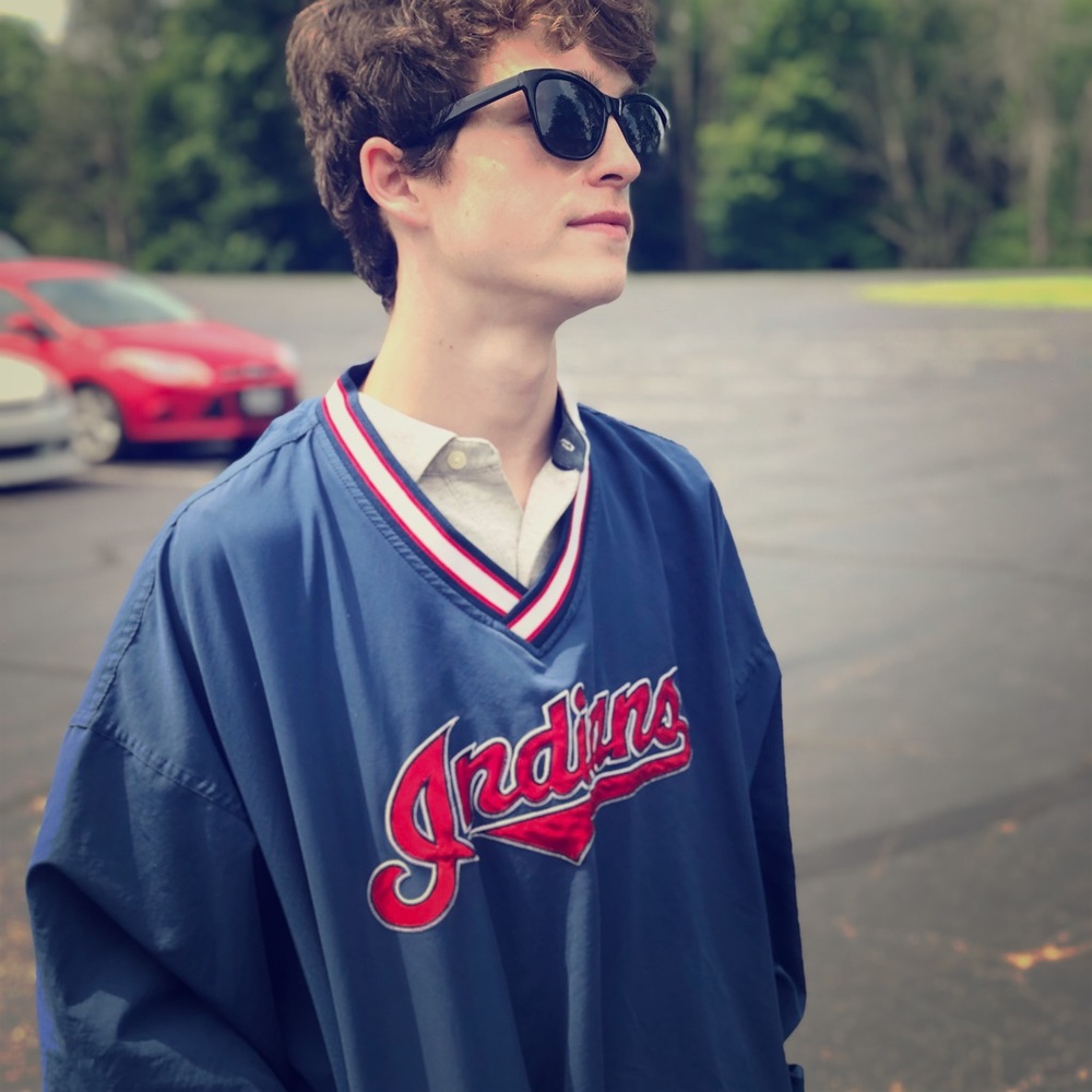 Vintage Starter Cleveland Indians Pullover